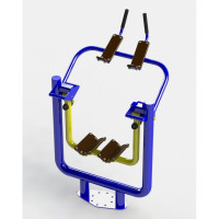 Вуличний спортивний тренажер для преса